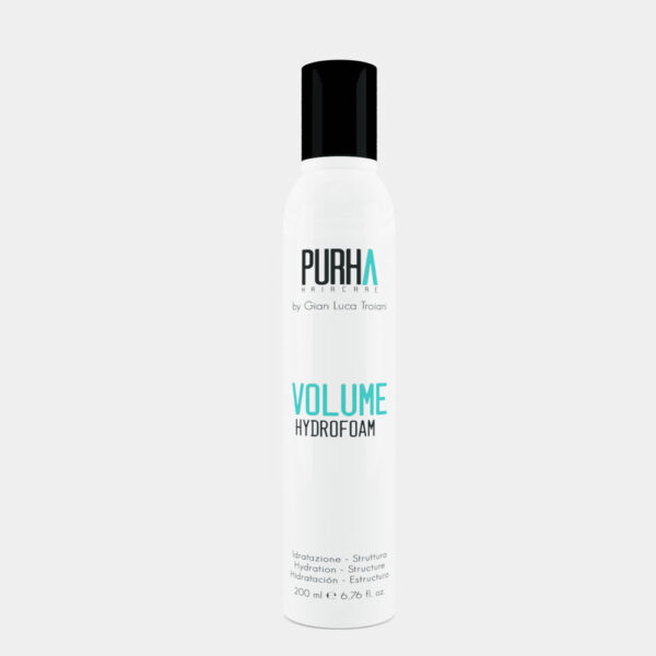 Mousse volumizzante capelli fini Volume Hydro Foam Purha Haircare HydroFoam
