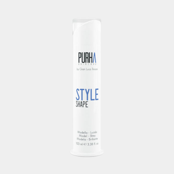 Gel per capelli effetto lucido Style Shape – tenuta media Purha Haircare shape