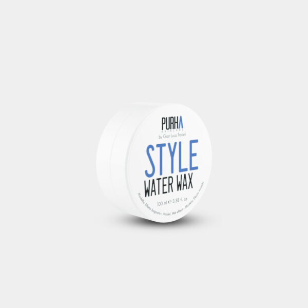 Cera all’acqua per capelli Style Water Wax Purha Haircare water wax vertical