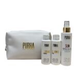 Kit solare con Pochette in ecopelle Purha Haircare IMG 20230504 WA0006